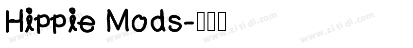 Hippie Mods字体转换